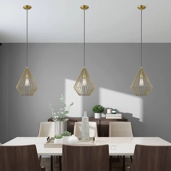 Livex Lighting 41325-03 1-Light Mini Pendant - White