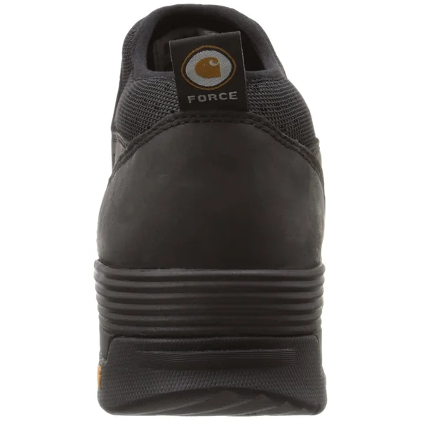 Carhartt Men's 4-Inch Force Waterproof Slip on Boots, Black
