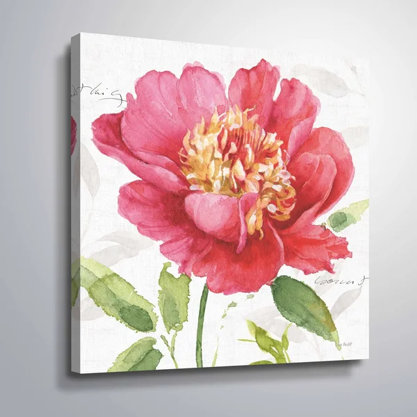 ArtWall Pink Garden II Gallery Wrapped Canvas - 24x24