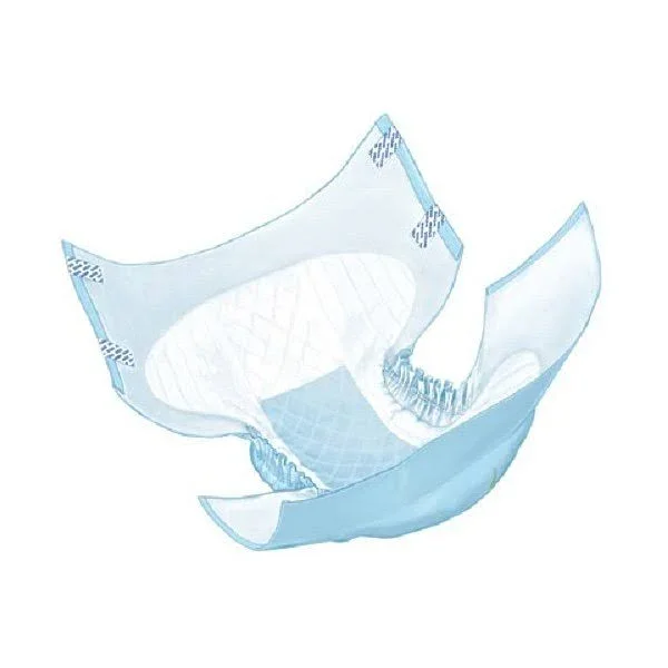 Wings Adult Brief, XXL, 65-78 inch, Green, Heavy Absorbency-Case of 48