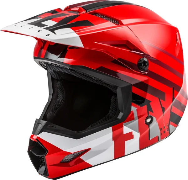 Fly Racing Kinetic Thrive Helmet (Medium - Red/White/Black)