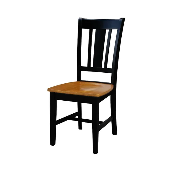 International Concepts 30x30 Dining Table with Two Chairs Black Cherry