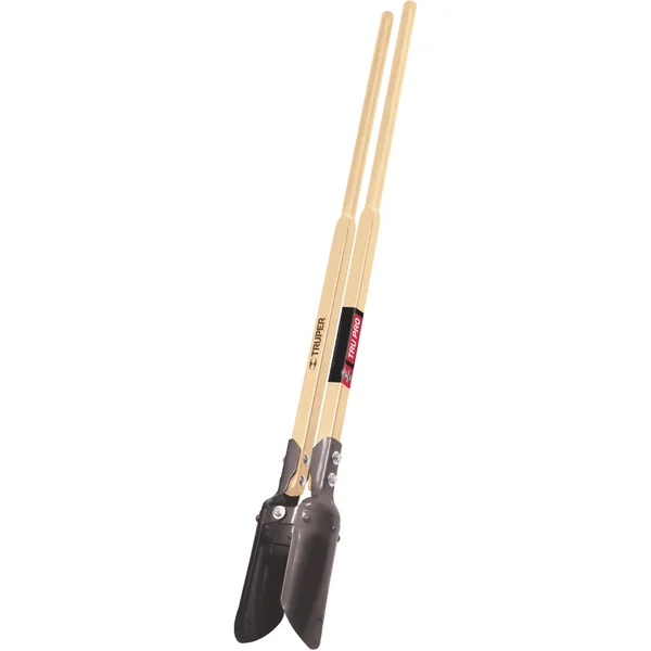 Truper 30379 Tru Pro Heavy Duty Post Hole Digger Wood Handles 48-Inch