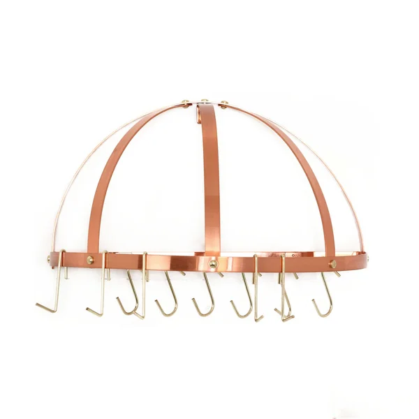 Old Dutch Graphite Half-Round Pot Rack