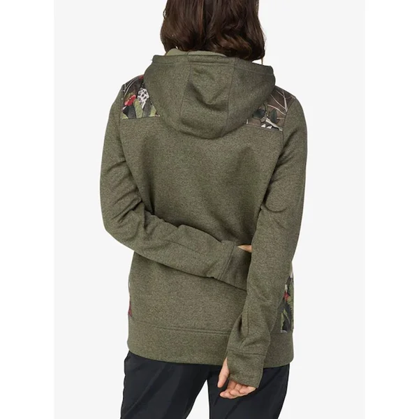 Burton Women's Oak Pullover Hoodie Rose Brown Heather, Small