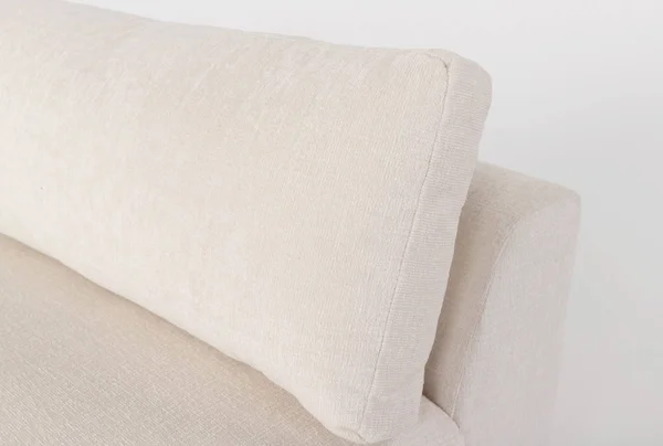 Daybed Lounge - Loft II Cream Daybed Contemporary - Natural - Fabric - 88x22W x 39x22D x 27x22H at Living Spaces