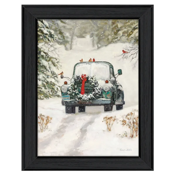 Winter Park by Bonnie Mohr Print Wall Art Wood Multi-Color