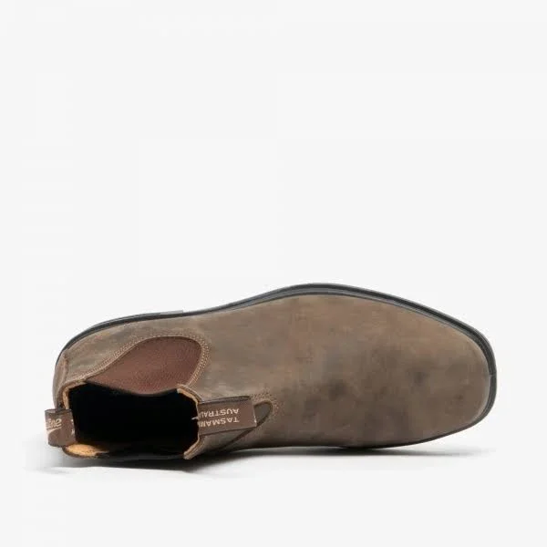 Blundstone Unisex Dress Series Boot, Rustic Brown