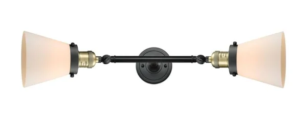 Innovations Lighting 208-BAB-G62 Small Cone - 16 inch 2 Light Bath