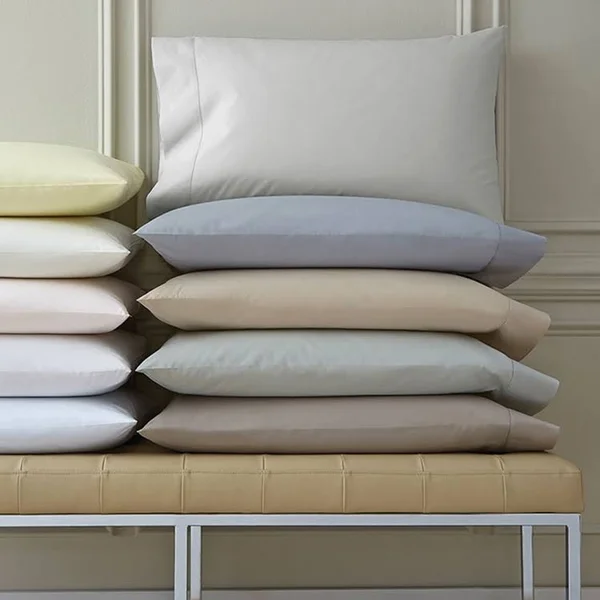 Sferra Celeste Flat Sheet - Pink - Twin, Cotton