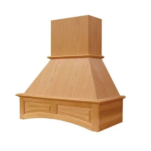 Omega National 48x22 Wide Signature Arched Wall Hood with Liner for Broan - Alder, R2648SMB1QUF1 by WoodworkerExpress.com
