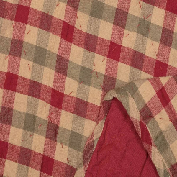 Jonathan Plaid Quilt - Queen