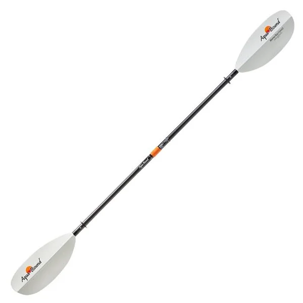 Aqua-Bound Manta Ray Hybrid Kayak Paddle, 4-Piece, Posi-Lok - White