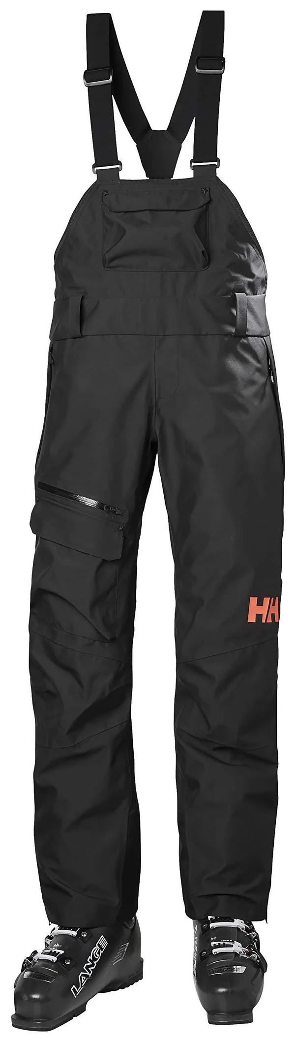 Helly Hansen Powderqueen Bib Pant - Women's Black, L