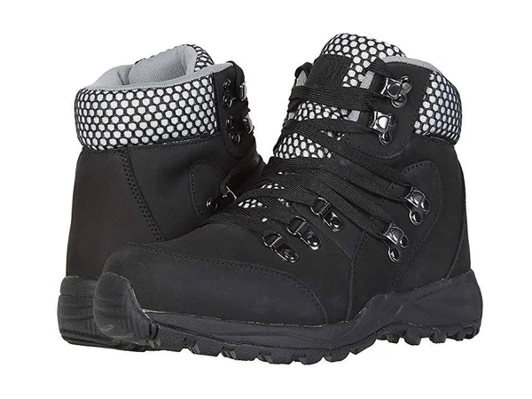 Drew Iceberg - Women's Boot - Black Nubuck Leather 10 Extra Wide