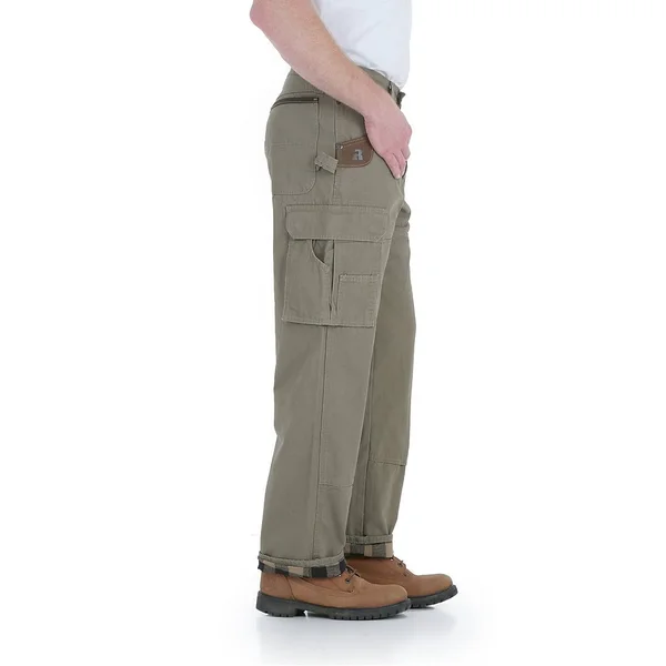 Wrangler Riggs Workwear Lined Ripstop Ranger Pants, Men's, Size: W30 L32, Brown