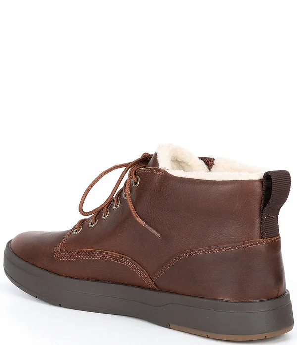 Timberland Davis Square Warm Lined Chukka - Men's Medium Grey, 13.0