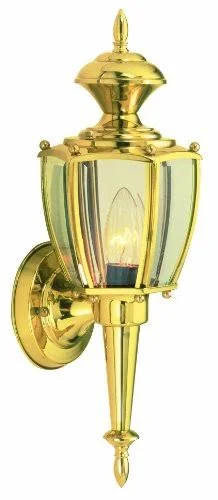 Design House Jackson Outdoor Uplight - Solid Brass 502526