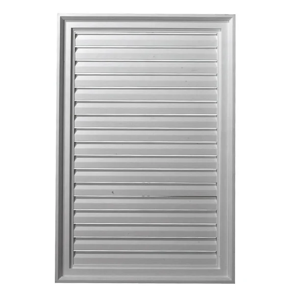 24 inchw x 16 inchh Vertical Urethane Gable Vent Louver - Functional