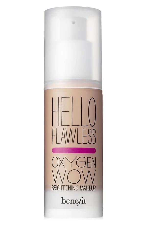 benefit Hello Flawless Oxygen Wow! Liquid Foundation, SPF 25, Beige - 1 fl oz bottle