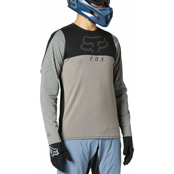 Fox Flexair Delta LS Jersey, Pewter, S