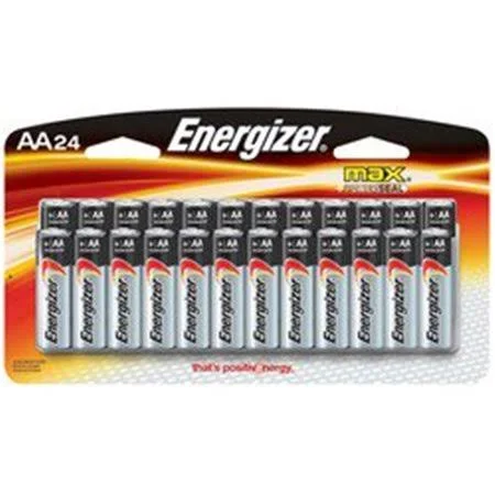 Energizer Max Alkaline AA Batteries - 24 Pack E91BP24