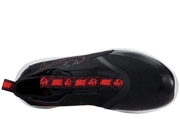 Nike Flex Runner SE GS Black White Bright Crimson - Size 7 Kids