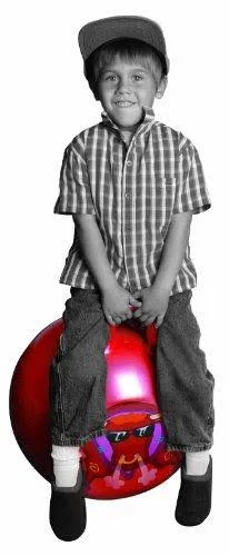 WALIKI Space Hopper Ball - Adults 13-101, Hippity Hop, Jumping Ball, Hopping Ball, Red 29”