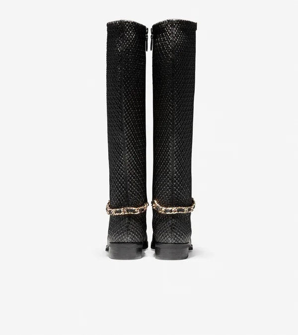 Cole Haan Women's Idina Stretch Boot (Black - 8.5 B)