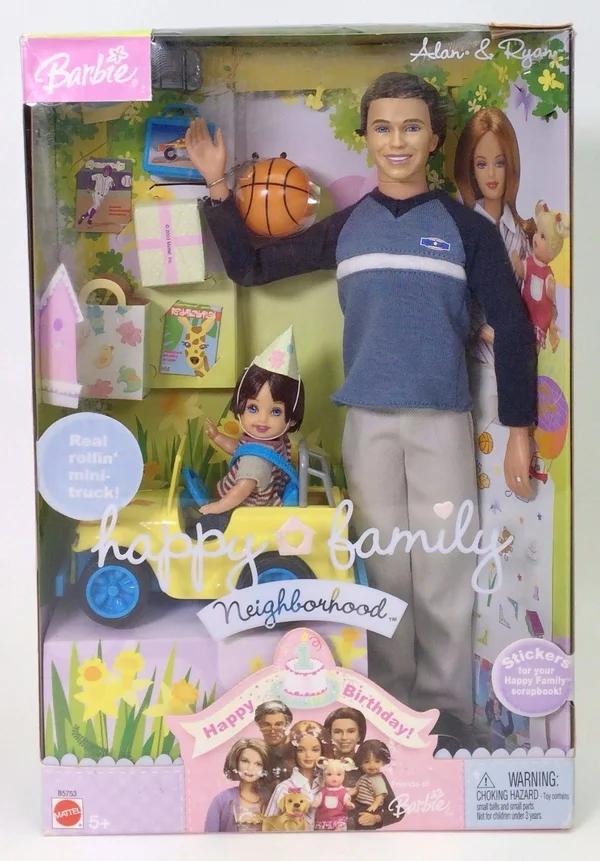 Alan & Ryan Happy Birthday Happy Family Friends of Barbie NRFB