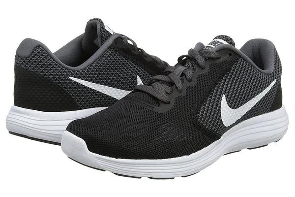 Nike Womens Revolution 3 Dark Greywhiteblack Running Shoe 6 Women Us