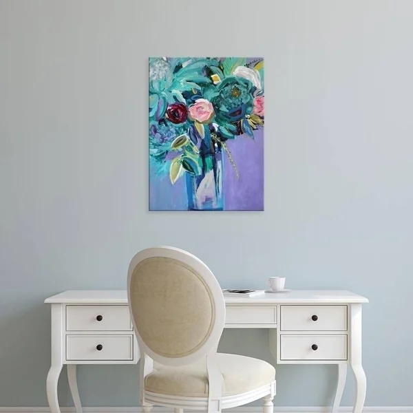 Easy Art Prints Jacqueline Brewer's 'Rejuvenation' Premium Canvas Art (40 x 30)
