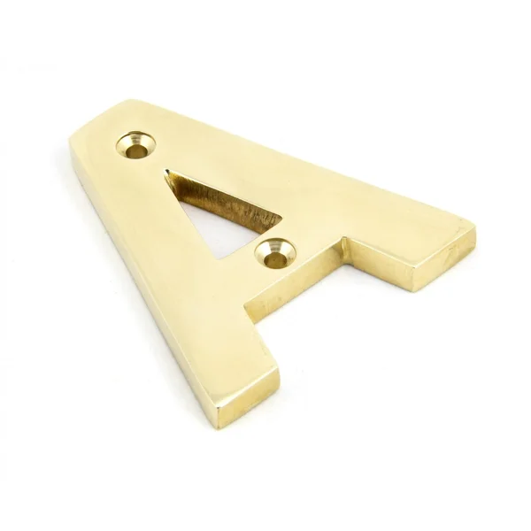 from The Anvil Letters - Letter Z - Unlaquered Polished...