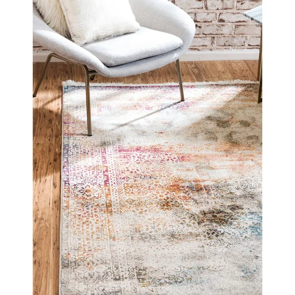 Unique Loom Marimelena Baracoa Rug - Multi (4& 3 x 6& 0)