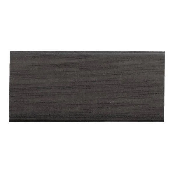 CustomPictureFrames 14x17 - 14 x 17 Charcoal Flat Solid Wood Frame with UV Framer&s Acrylic & Foam Board Backing - Great for