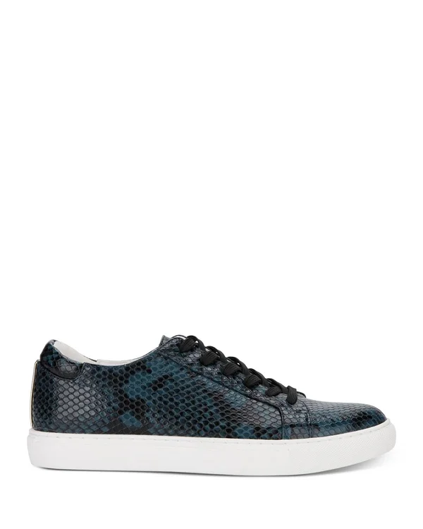 Kenneth Cole Women's Kam Snake-Embossed Sneakers - Red