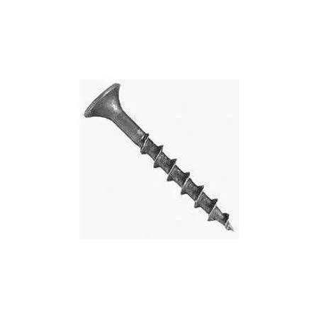 National Nail 0297154 Pro Fit Ceramic Coated Deck Screws #8 by 2-1/2 inch Star Drive Gray 5 Pound - Size: One Size