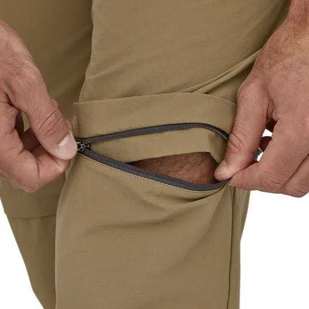 Patagonia Men's Quandary Convertible Pants Ash Tan, 36