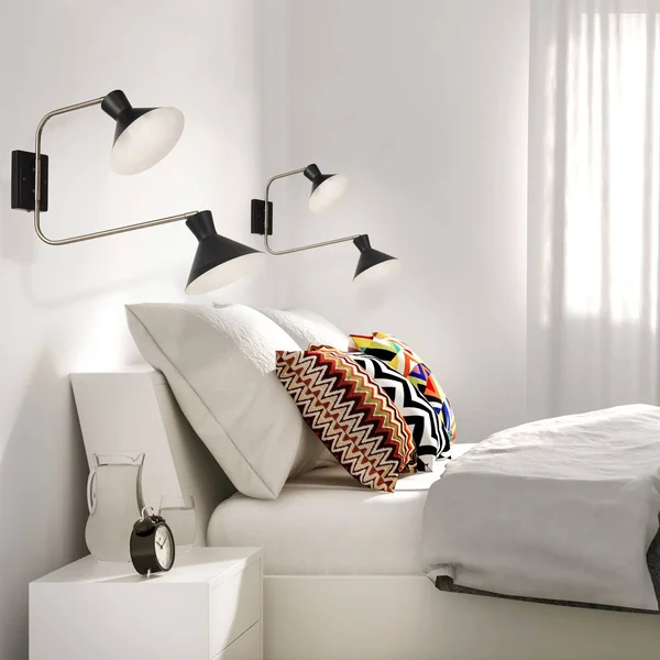 Globe Electric 51391 Waldwick 2 Light 19 inch Tall LED Wall Sconce, Black