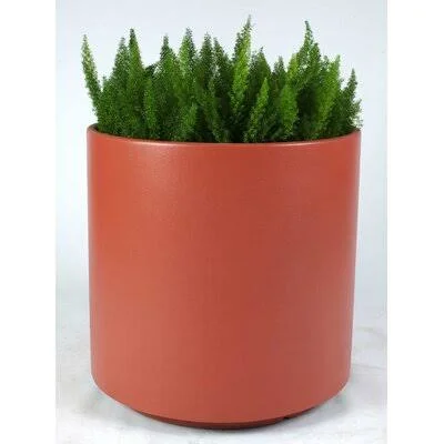 Junita Plastic Pot Planter Latitude Run Color: Blue - Size: 18x22 H x 22x22 W x 18x22 D