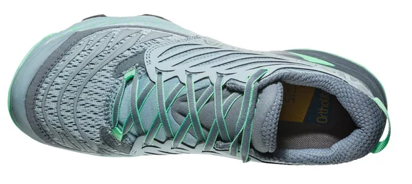 La Sportiva Akasha Blau-Gr黱 - Womens Trail Running & Running Shoes, Size US 9.5+ - Color Stone Blue - Jade Green