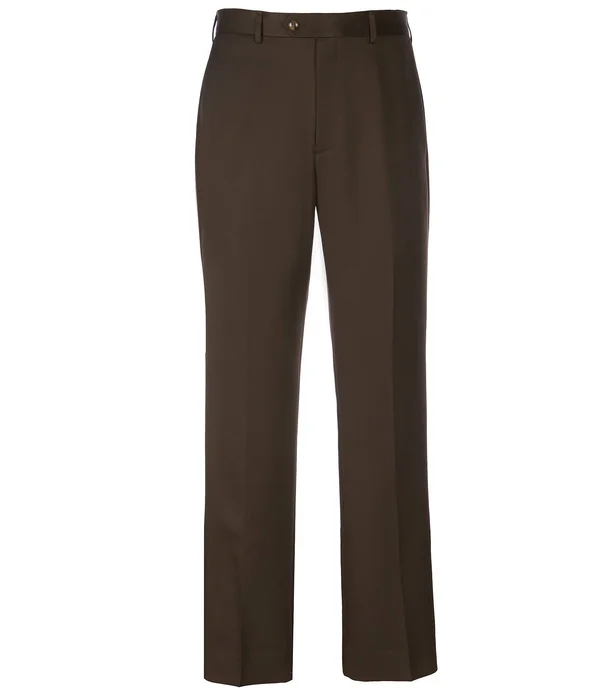Roundtree Yorke TravelSmart Non-Iron Flat-Front Ultimate Comfort Microfiber Dress Pants, Mens, 32 30, Olive - Dillard&s Exclusiv