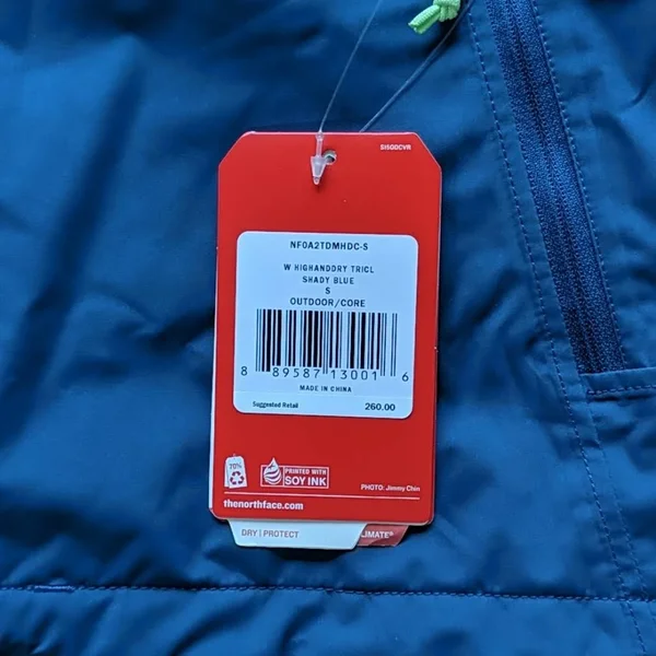 The North Face Highanddry Triclimate Jacket Women's Shady Blue Small