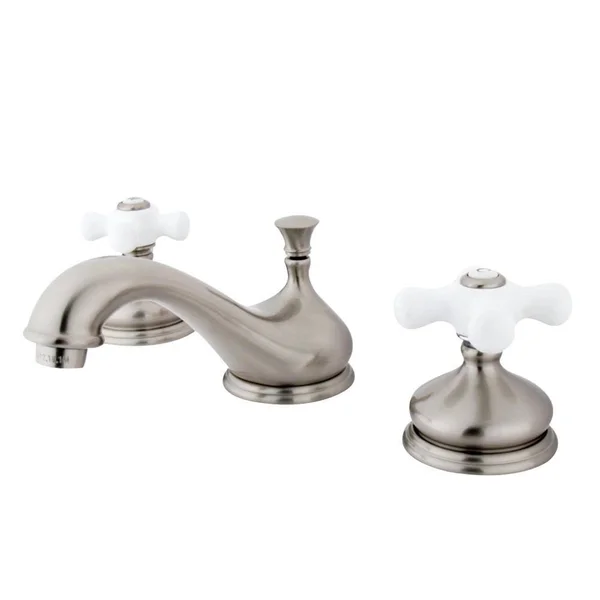 Kingston Brass Ks1160px 8 in. Widespread Bathroom Faucet, Matte Black