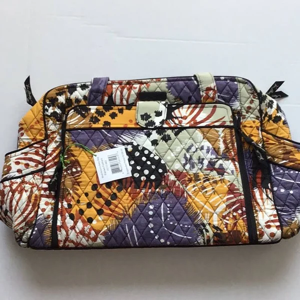Vera Bradley Stroll Around Baby Bag Diaper Bags Painted Feathers