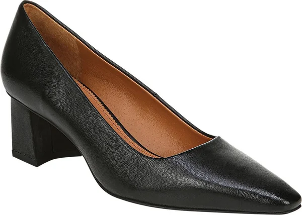 Sarto by Franco Sarto Women's Regal Square Toe Pump, Size: 9.5, Black Nappa Leather