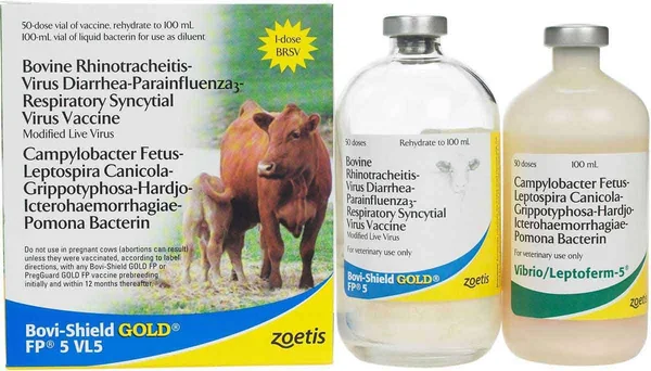 Bovi-Shield Gold FP 5 VL5 Cattle Vaccine 50 Dose