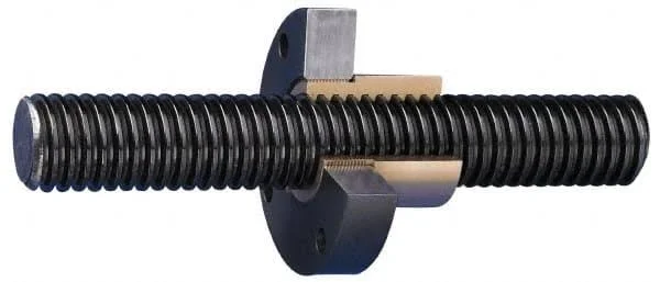 Keystone Threaded Products 2-5 x 6' Alloy Steel Precision Acme Threaded Rod - Left Hand Thread, 2C Fit, Part #2-5LH61A