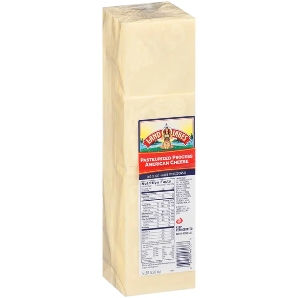 Land O Lakes White 160 Slice Processed American Cheese - 5 Pound