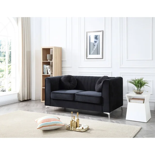 Glory Furniture Delray G793A-L Loveseat - Black